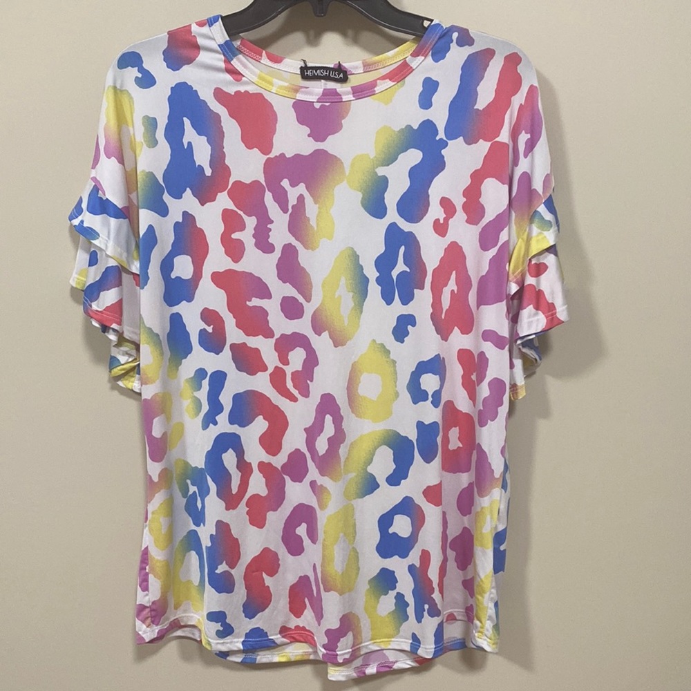 Heimish USA short sleeve top small - Picture 1 of 5